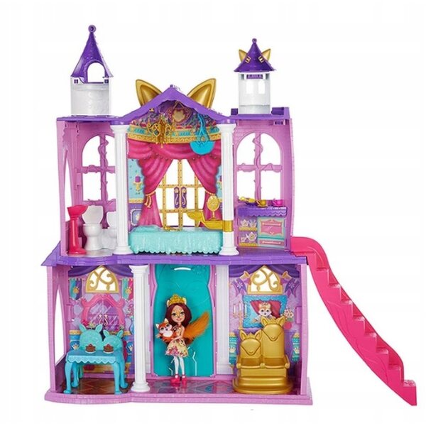 Enchantimals Royal Palace mit Felicity Fox und Zubehör – Kreativspiel für Kinder