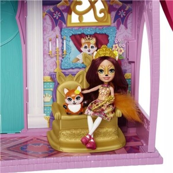 Enchantimals Royal Palace mit Felicity Fox und Zubehör – Kreativspiel für Kinder