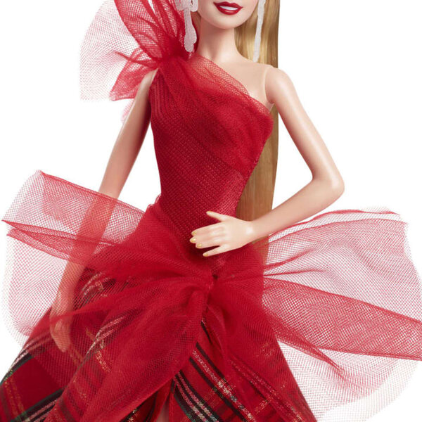 Barbie Holiday 2024 Elegant Festive Collection Puppe im Abendkleid, 29 cm
