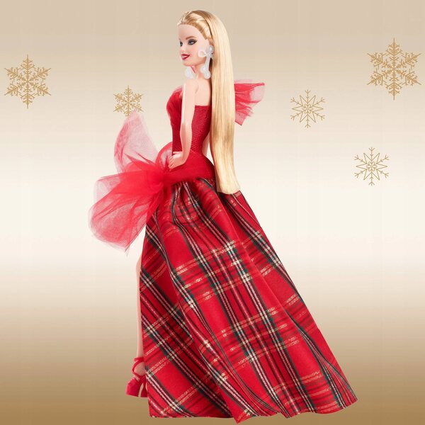 Barbie Holiday 2024 Elegant Festive Collection Puppe im Abendkleid, 29 cm