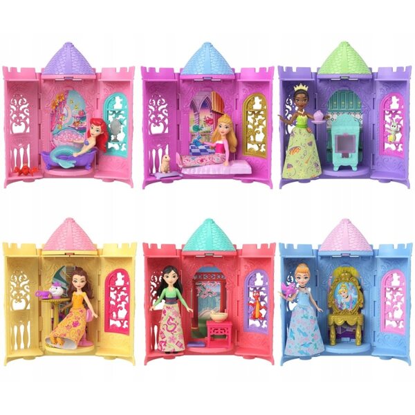 Bambola Disney Princess Torre Viola con Principessa Ariel e Accessori Mattel