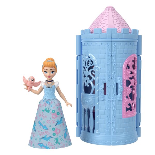 Bambola Disney Princess Torre Viola con Principessa Ariel e Accessori Mattel