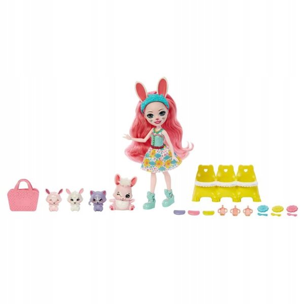 Enchantimals Baby Best Friends Bree Bunny Puppen- und Tierset für Kinder