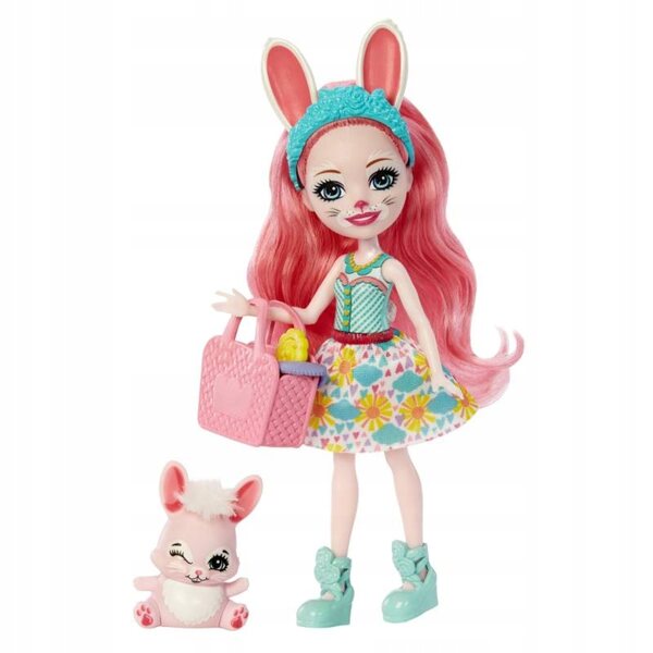 Enchantimals Baby Best Friends Bree Bunny Puppen- und Tierset für Kinder