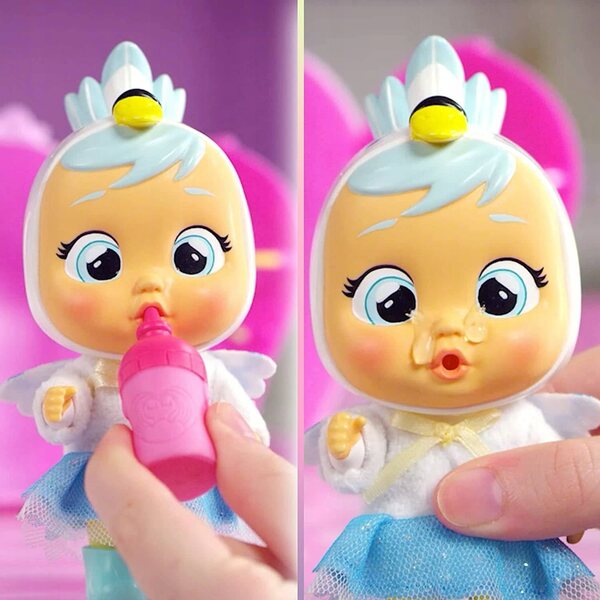 Bambola Cry Babies Magic Tears Dress Me Up Storyland 13 cm con Dometto e Vestiti