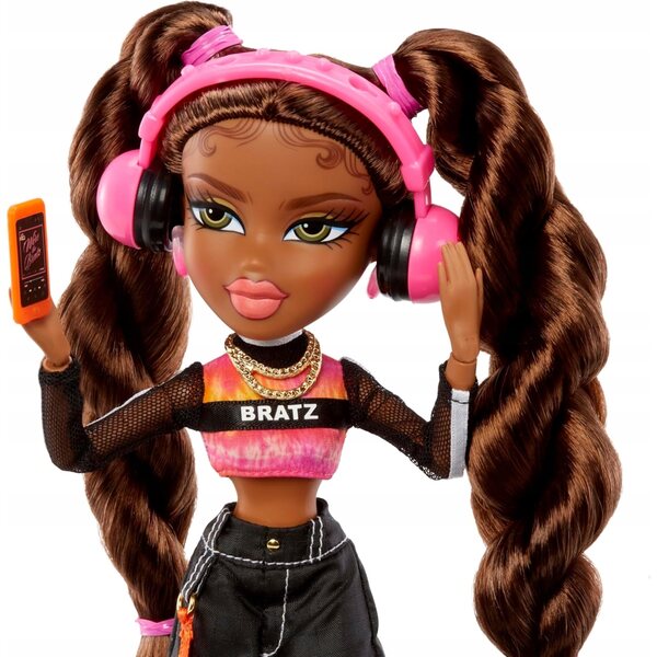 Bratz Alwayz Sasha Streetwear mit Modeaccessoires und trendigen Outfits, 25 cm große Puppe