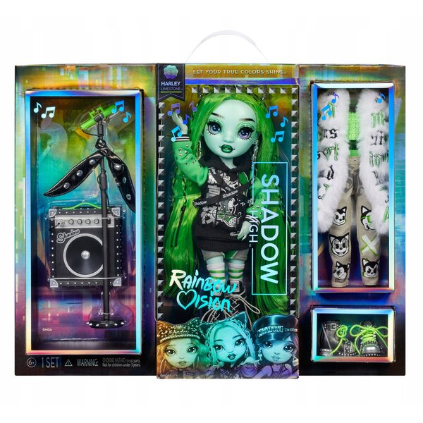 Rainbow High Harley Limestone Vision Модна кукла Shadow High Neon