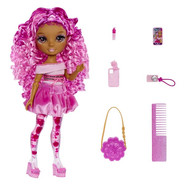 Bambola Leilani Rainbow High Sparkle & Shine 28 cm con accessori di moda