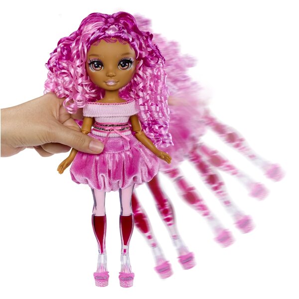 Bambola Leilani Rainbow High Sparkle & Shine 28 cm con accessori di moda