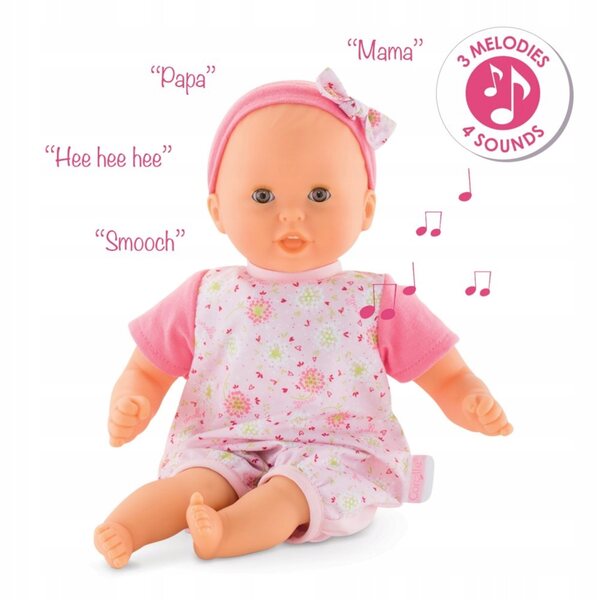 Corolle Bambola Interattiva Bebe Calin 30 cm Con Suoni e Melodie
