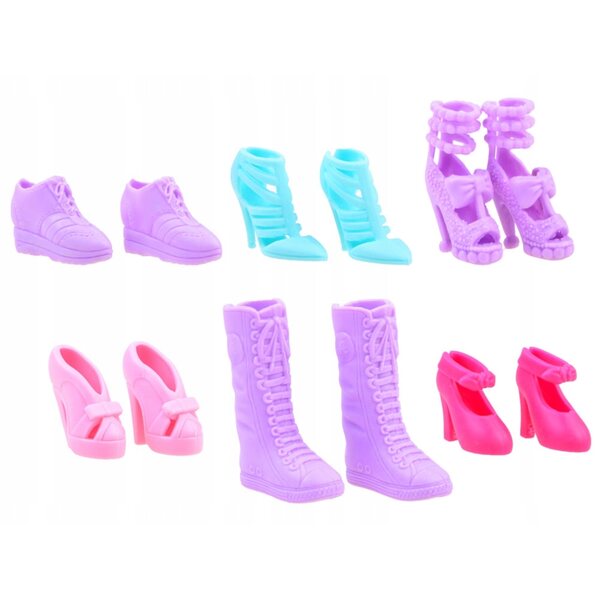 Anlily-Puppe mit Kleiderschrank und Kleidung, Modeaccessoires für Mädchen ab 3 Jahren