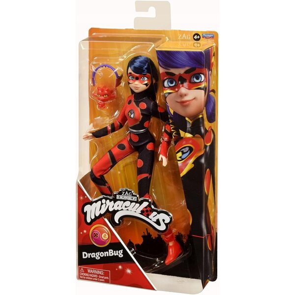 Lutka Miraculous Ladybug 26 cm - Ladybug i mačak Nero prijatelji
