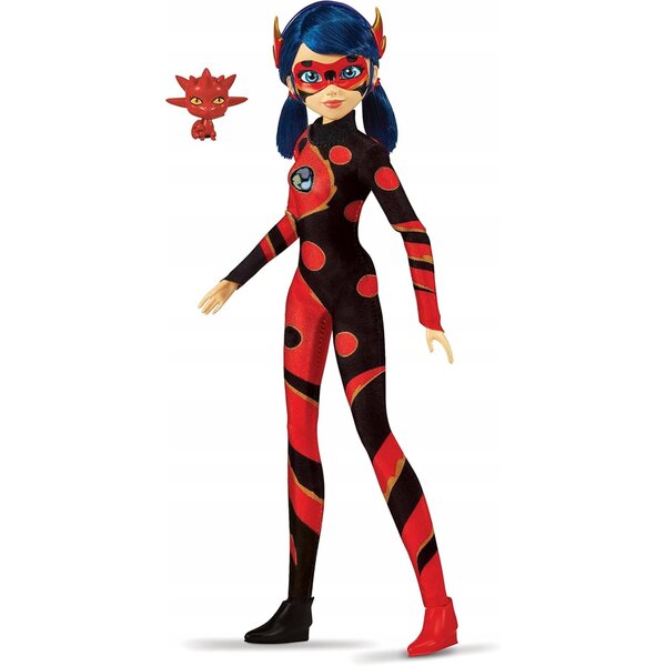 Lutka Miraculous Ladybug 26 cm - Ladybug i mačak Nero prijatelji