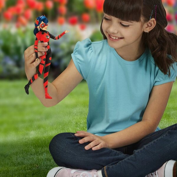 Lutka Miraculous Ladybug 26 cm - Ladybug i mačak Nero prijatelji