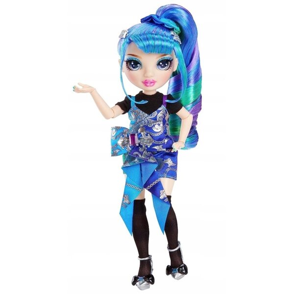 Bambola MGA Rainbow High Junior Holly De'Vious con accessori e abbigliamento scuola 24 cm