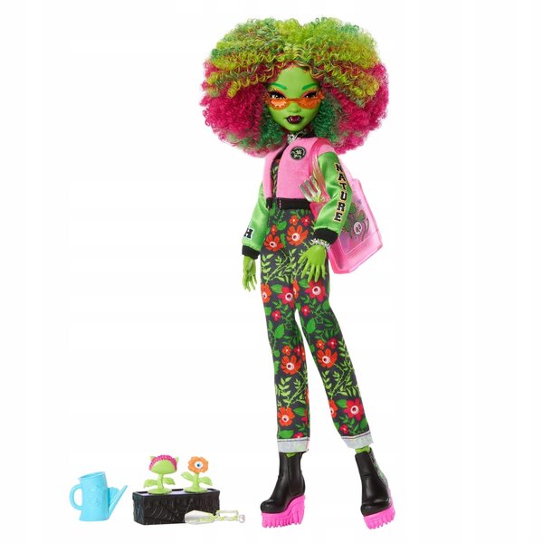 Bambola Monster High Fearbook Venus McFlytrap 29 cm Originale Mattel