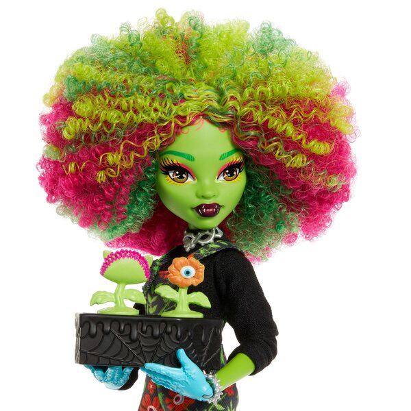 Bambola Monster High Fearbook Venus McFlytrap 29 cm Originale Mattel