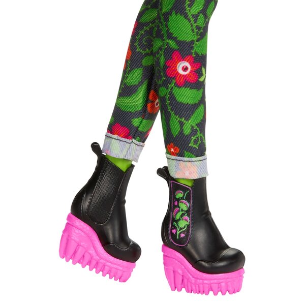 Bambola Monster High Fearbook Venus McFlytrap 29 cm Originale Mattel