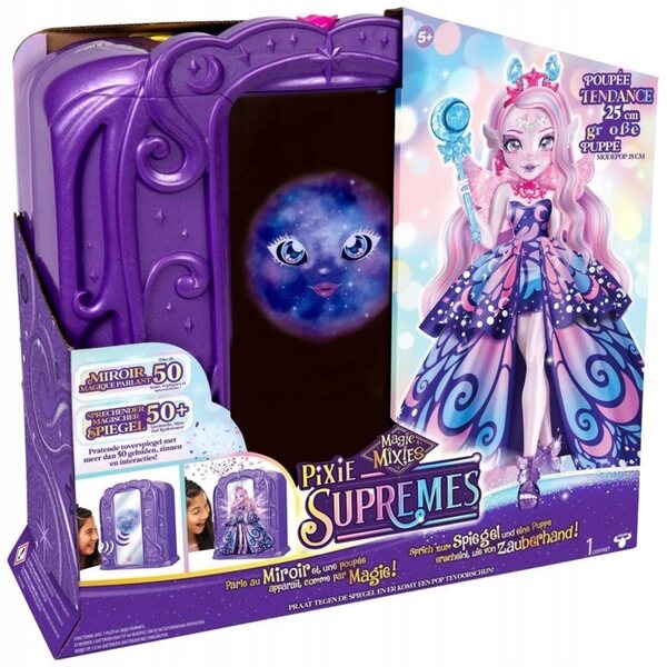 Magic Mixies Pixie Supreme con Specchio Magico - Bambola Animata 33 cm