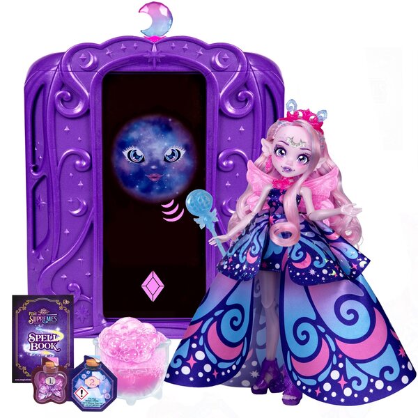 Magic Mixies Pixie Supreme con Specchio Magico - Bambola Animata 33 cm