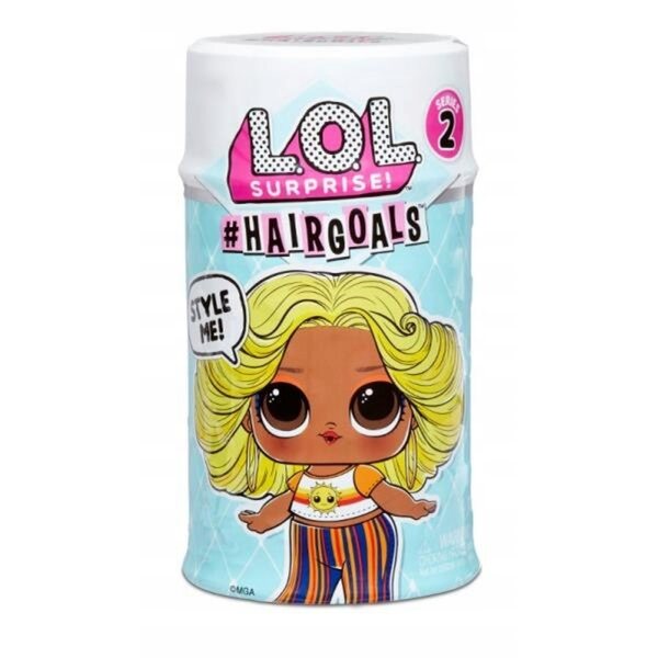 LOL Surprise Hairgoals 2.0: Puppe mit echtem Haar und 15 Überraschungen zum Entdecken