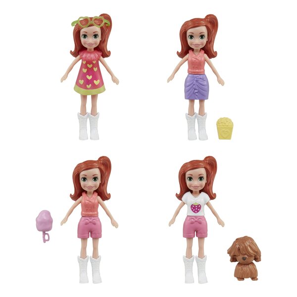 Parc d'attractions Polly Pocket Tropical avec poupée, accessoires et jeux pour enfants