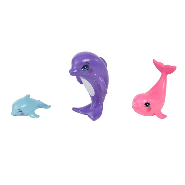 Enchantimals Royal Delfin Dorinda mit Dolphin Friends Kinderspielset
