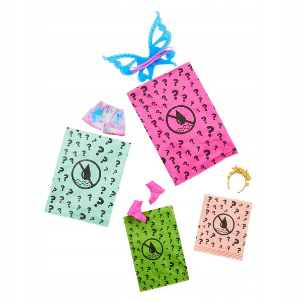 Barbie Color Reveal multicolore con accessori originali e sorpresa da scoprire