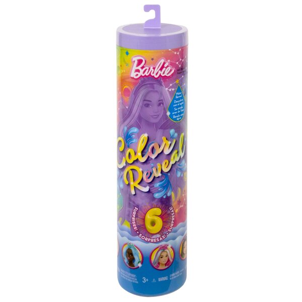 Barbie Color Reveal multicolore con accessori originali e sorpresa da scoprire