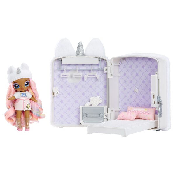 Na Na Na Surprise 3-in-1-Rucksack mit Schlafzimmer und Zubehör Whitney 32 cm