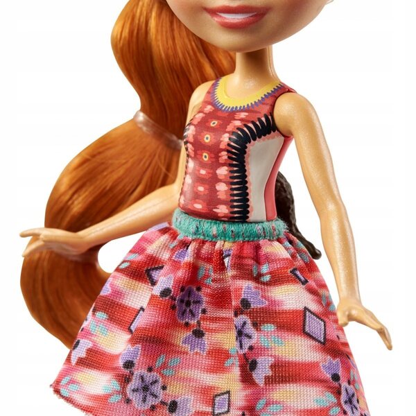 Enchantimals Gabriela Gazelle Puppe 15 cm mit Tierfreund Mattel für Mädchen