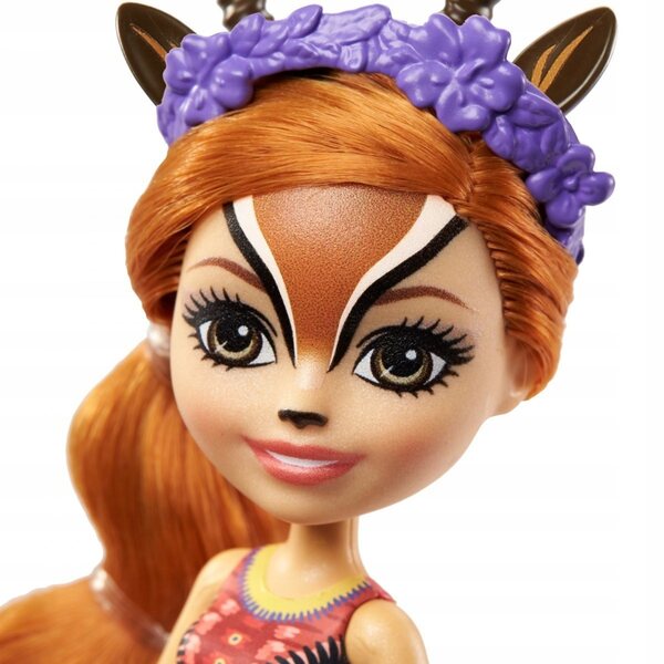 Enchantimals Gabriela Gazelle Puppe 15 cm mit Tierfreund Mattel für Mädchen