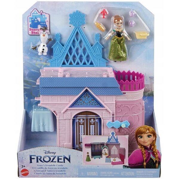 Frozen Kraina Lodu Zamek Anny + figurki HLX02