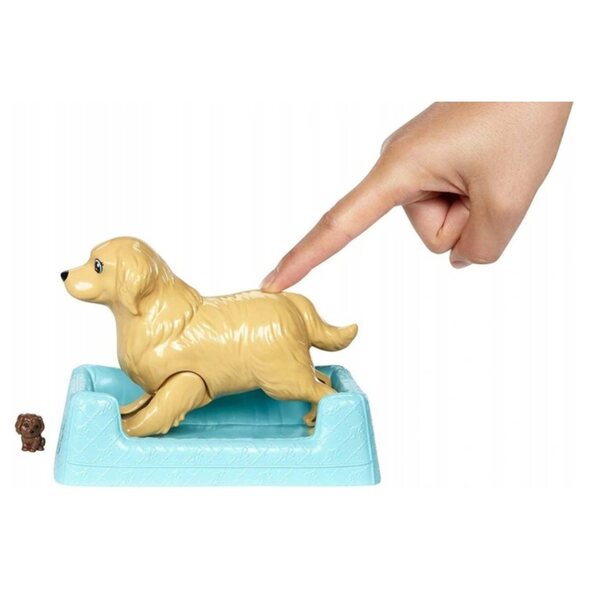 Barbie Nascita dei Cani Mattel - Interattivo con Cuccioli che Cambiano Colore