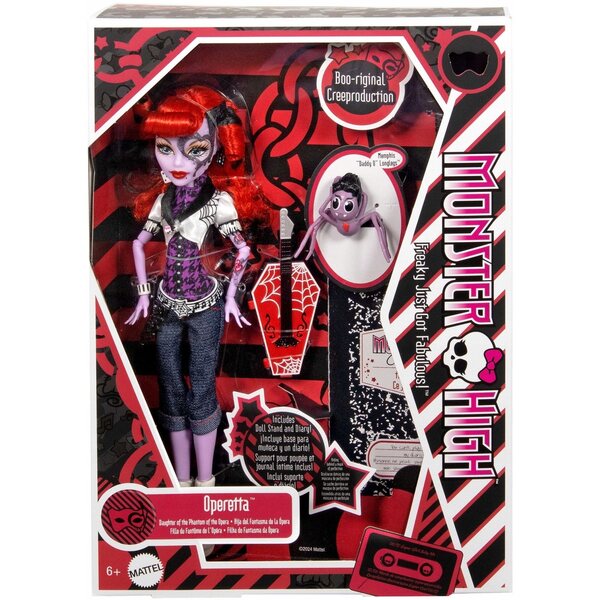 Monster High Operetta Boo-Riginal Creeproduction 27 cm - Bambola Collezionabile