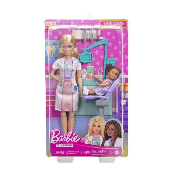 Lalka modowa Barbie I Can Be Nauczycielka 2 lalki i akcesoria