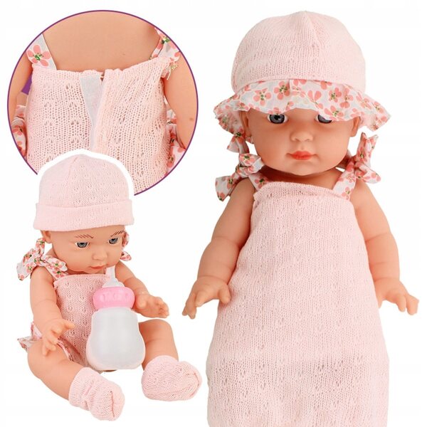 Baby Baby Doll 30 cm con accessori per la pappa e vestiti per bambina