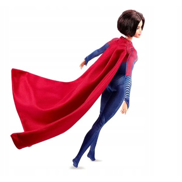 Barbie Supergirl DC Flash Mattel Sammlerpuppe mit rotem Umhang