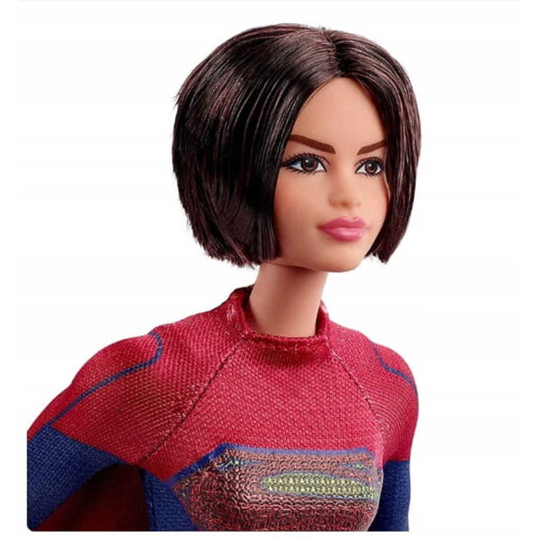 Barbie Supergirl DC Flash Mattel Sammlerpuppe mit rotem Umhang