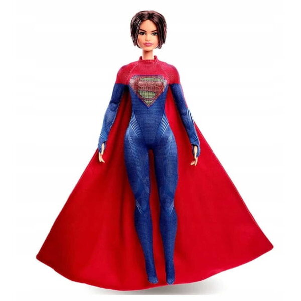 Barbie Supergirl DC Flash Mattel Sammlerpuppe mit rotem Umhang