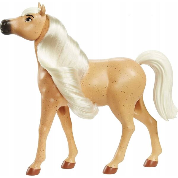 Figurina Mustang Spirit Duch di Libertà Mattel con criniera da pettinare 22 cm