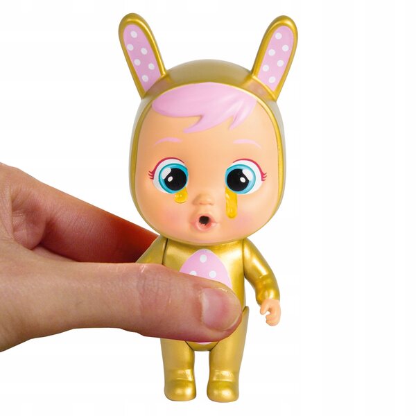 Cry Babies Magic Tears Golden Edition: überraschte Puppe mit goldenen Accessoires