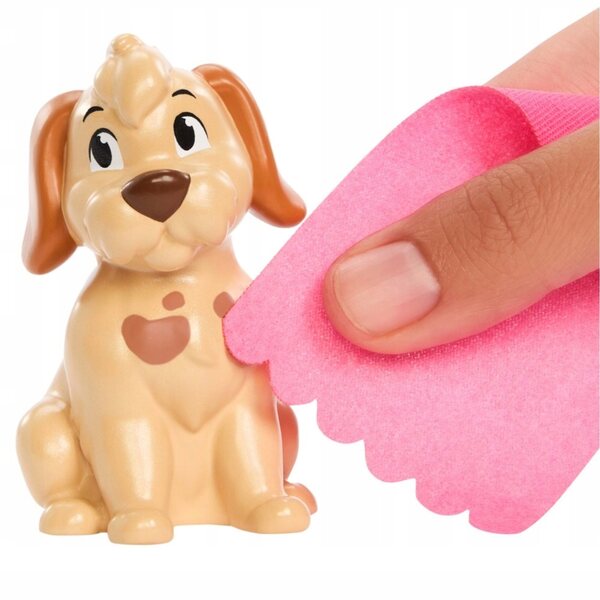 Disney Prinzessin Bella mit Hund und Zubehör – 32 cm große Puppe und Spielset
