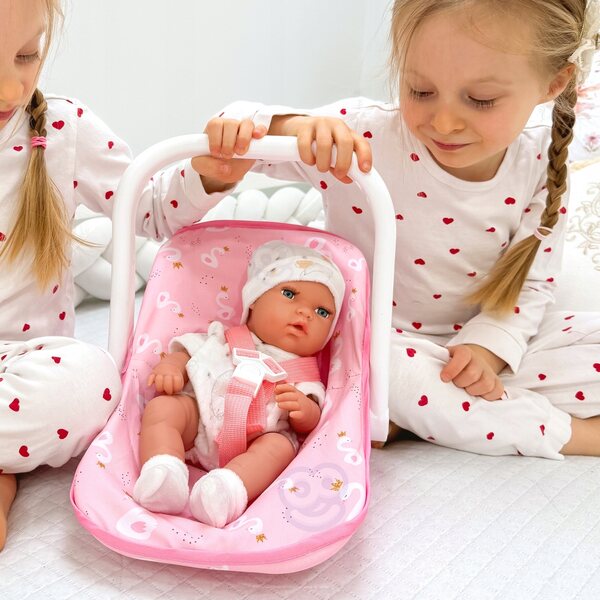 Woopie Royal Set Lalla Bobas 30,5 cm con marsupio Rosa per Bambini