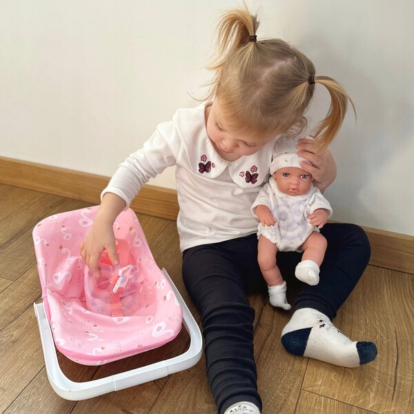 Woopie Royal Set Lalla Bobas 30,5 cm con marsupio Rosa per Bambini