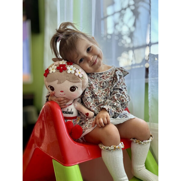 Bambola di pezza Metoo slava 50 cm, personalizzata con un nome gratuitamente
