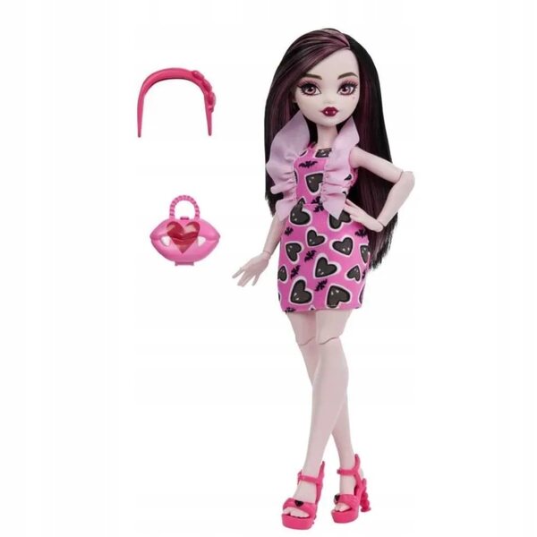 Mattel Monster High Frankie Stein 27 cm – Modellpuppe mit 11 Gelenken