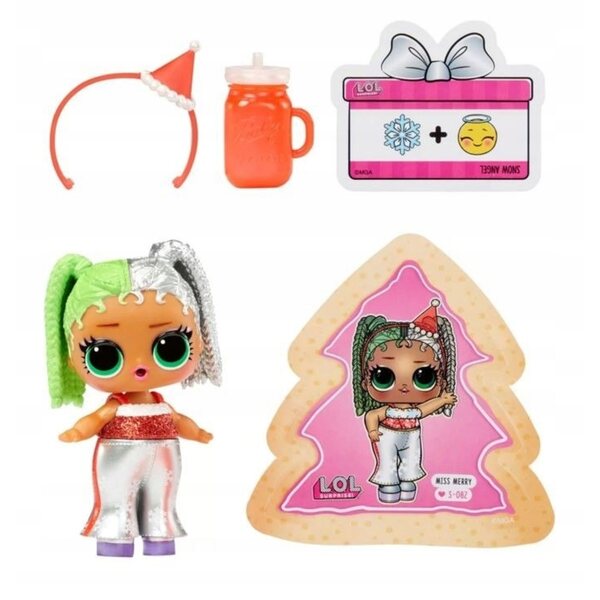 L.O.L. Surprise Holiday Supreme Miss Merry – Weihnachtspuppe mit Zubehör und Wasserüberraschung
