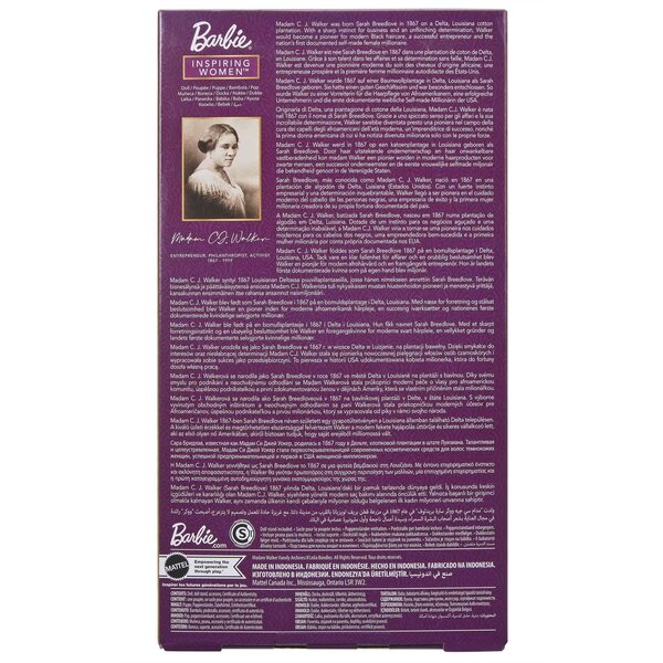 Barbie Signature Madame CJ Walker: Inspirierende Sammlerpuppe für Frauen