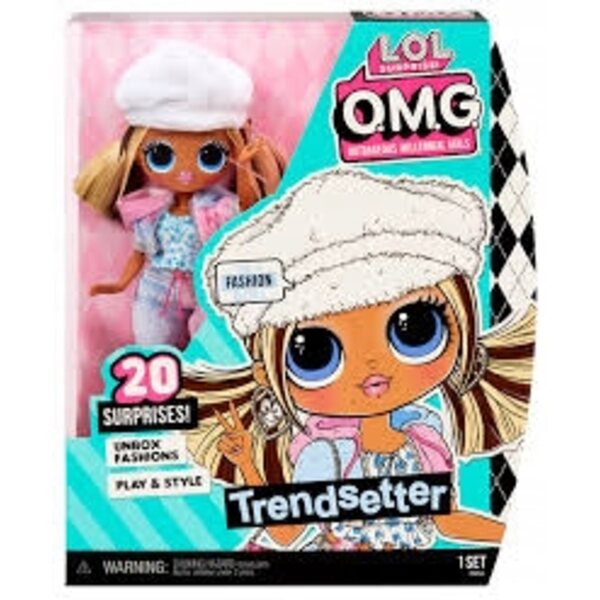 L.O.L. SURPRISE O.M.G Core Doll Trendsetter – Modepuppe mit Zubehör